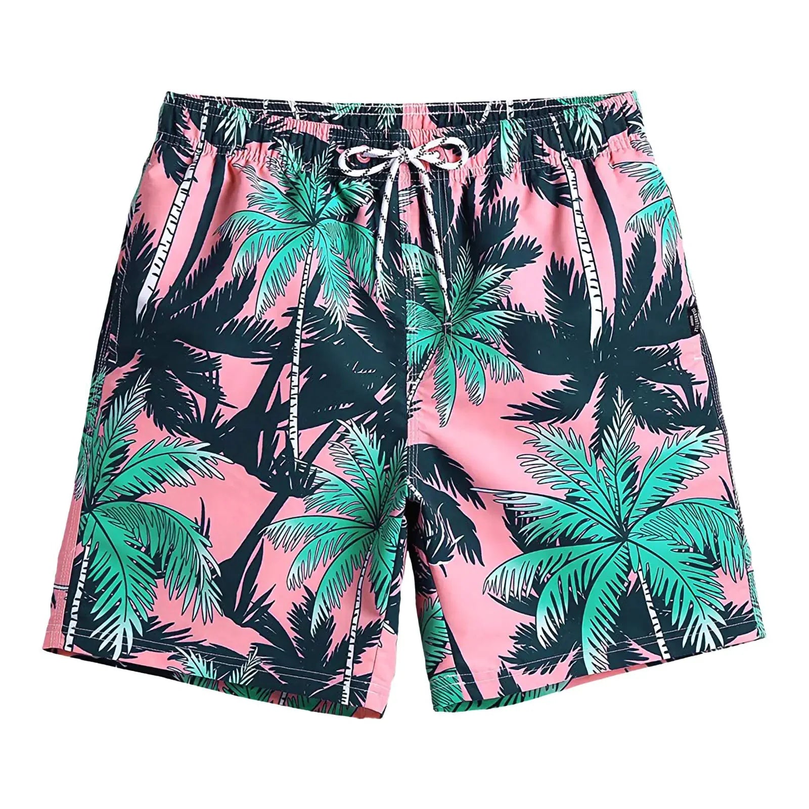 Men's Casual Printed Beach Shorts and Swimming Trunks
