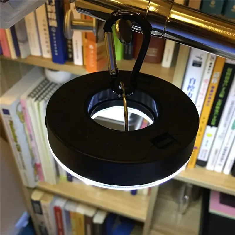Mini Portable Camping Lantern with Hook and Carabiner