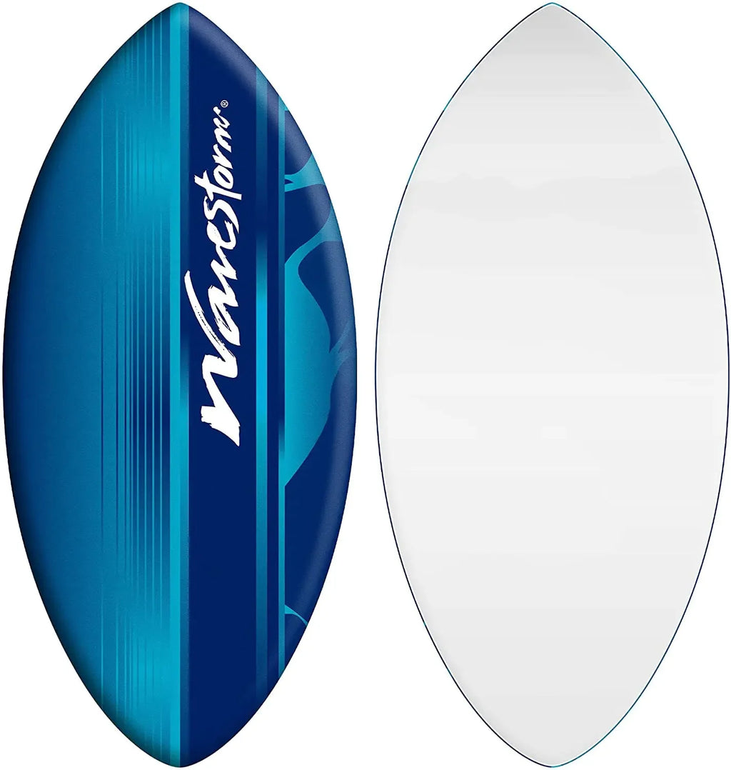 Wavestorm Foam Skimboard 48" | Skimboard for Beginners and All Skimming Surfing and Bodyboard Levels Blue Skimboar