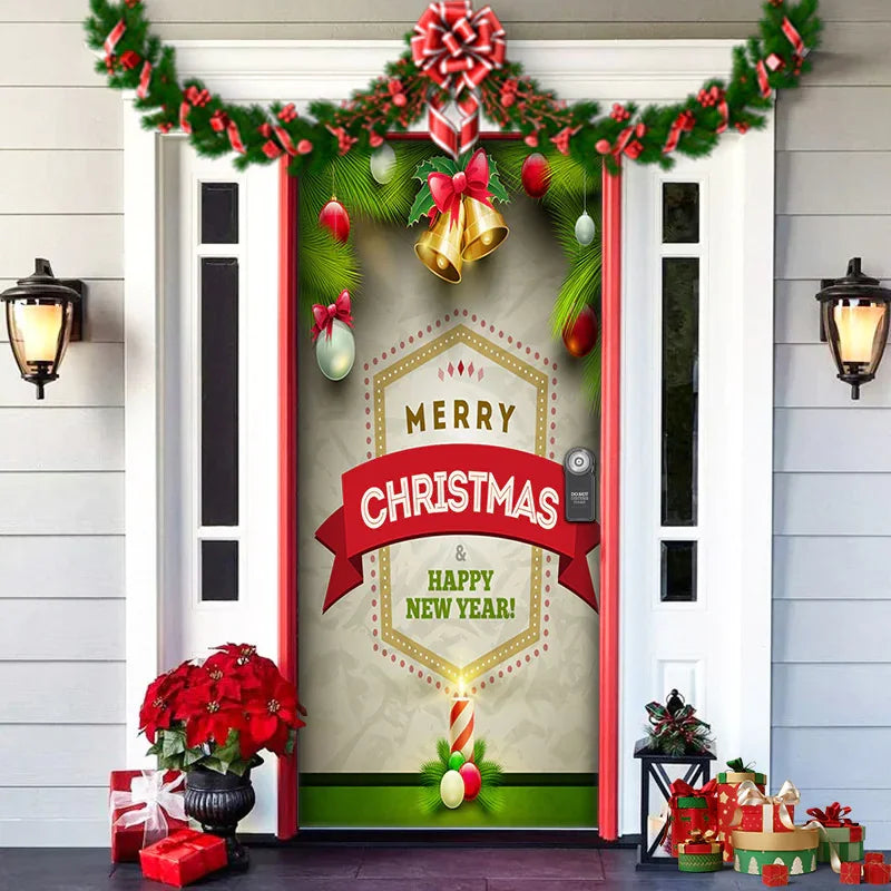 Christmas Themed Door Decoration