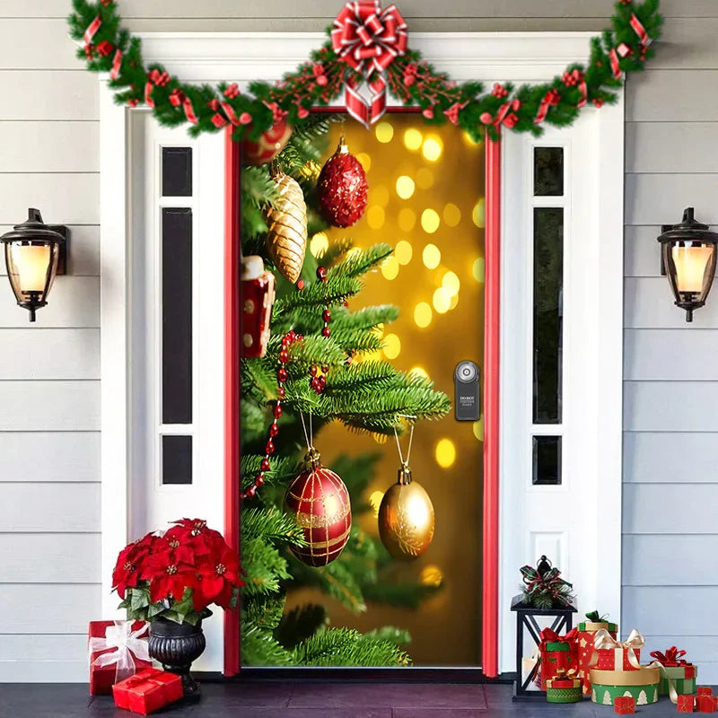 Christmas Themed Door Decoration