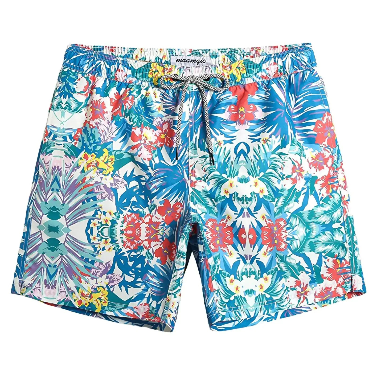 Men's Casual Printed Beach Shorts and Swimming Trunks