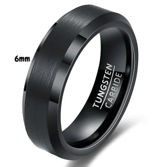 Tungsten Steel Ring Jewelry