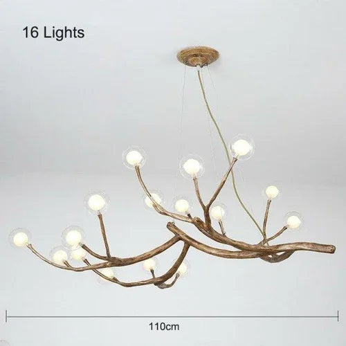 Nordic LED Branch Chandelier Lights Living room Lamps Modern Molecular